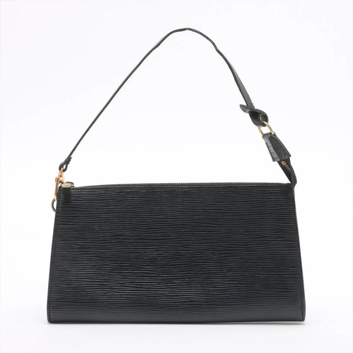 Louis Vuitton Epi Leather Black Pochette Accessories Shoulder Bag #3279 by Bolt Boutique