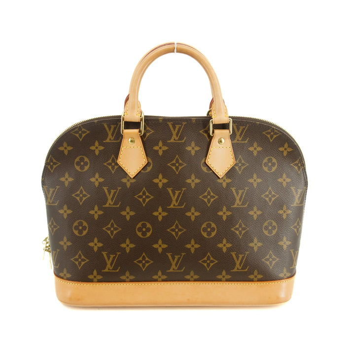 Louis Vuitton Monogram Canvas Alma PM Brown Tote Bag #3332 by Bolt Boutique
