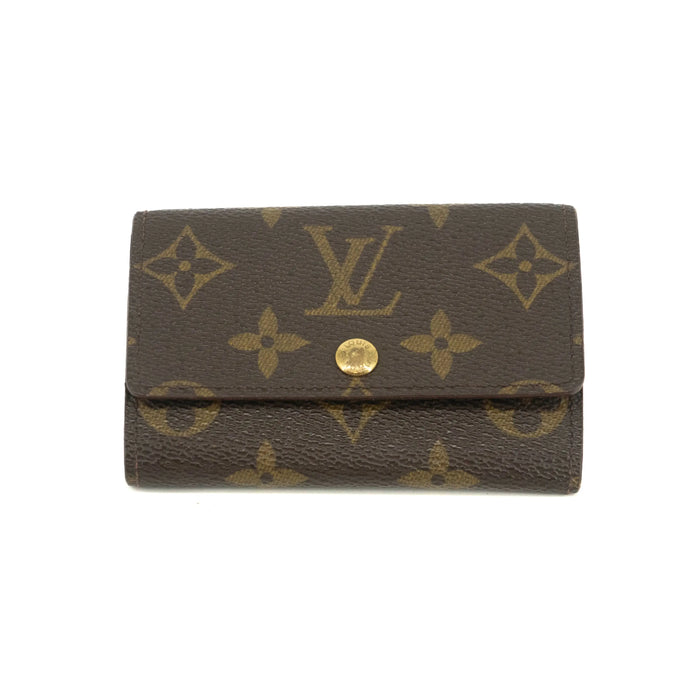 Louis Vuitton Monogram Canvas Brown Key Holder 6 #3529 by Bolt Boutique