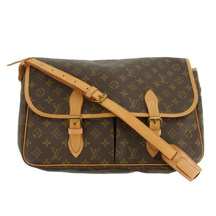 Louis Vuitton Monogram Canvas Gibeciere GM Shoulder Bag #2976 by Bolt Boutique