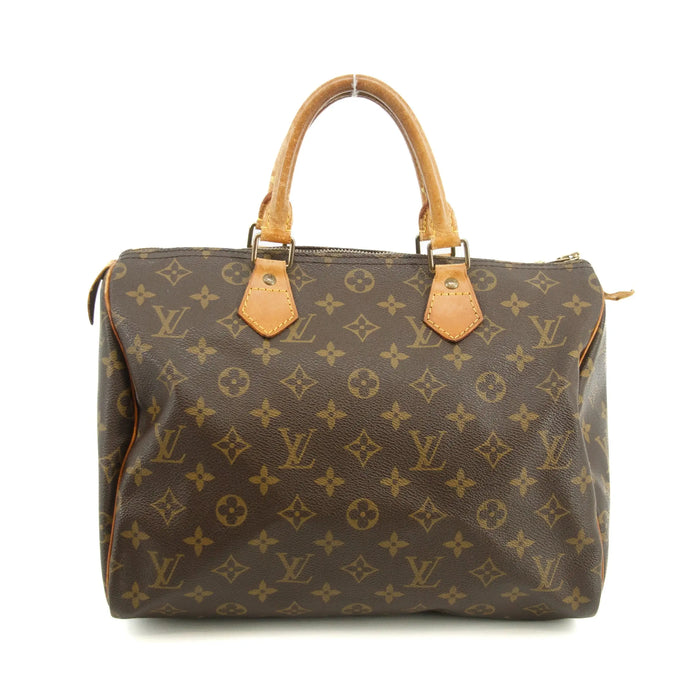Louis Vuitton Monogram Canvas Speedy 30 Handbag Brown #3224 by Bolt Boutique
