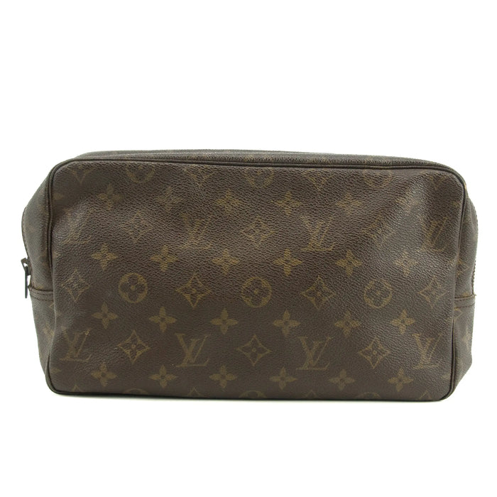 Louis Vuitton Monogram Canvas Trousse Toilette 28 Brown #3245 by Bolt Boutique