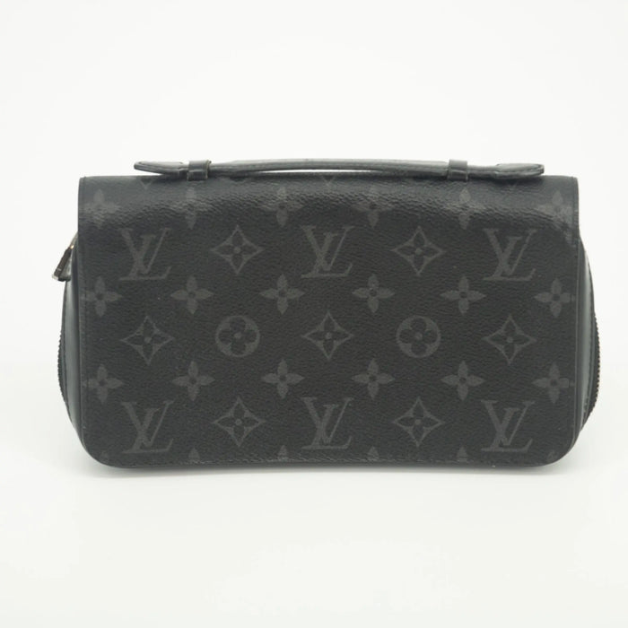 Louis Vuitton Monogram Eclipse Zippy XL Round Zipper Long Wallet #1964 by Bolt Boutique
