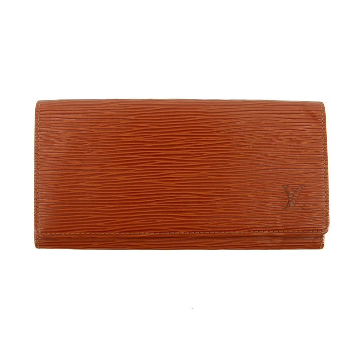 Lous Vuitton Brown Epi Leather Long Wallet #3833 by Bolt Boutique