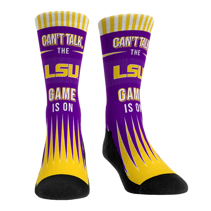 LSU Tigers - Can't Talk by Rock 'Em Socks