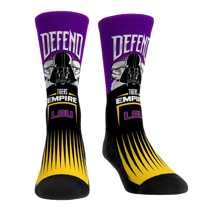 LSU Tigers - Star Wars - Defend The Empire by Rock 'Em Socks