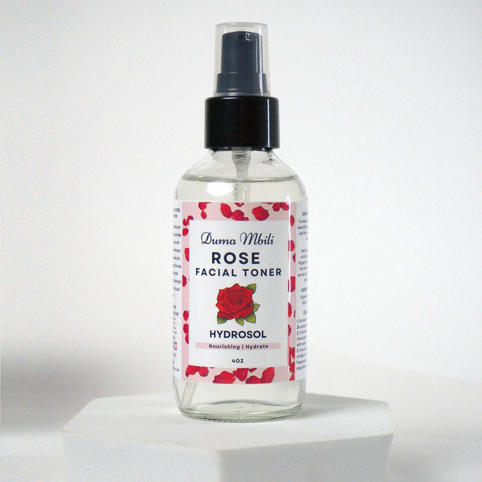 Luxurious Rosewater Facial Toner by Duma Mbili LLC