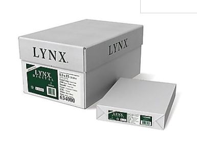 Lynx Digital 8.5 x 11 Cover Paper, 65 lbs, 96 Brightness, 2500 Sheets by Vanessa Jane