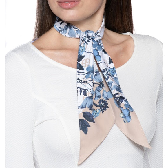 Giani Bernini Logo Floral and Solid Scarf Set 2 Pieces by Vanessa Jane