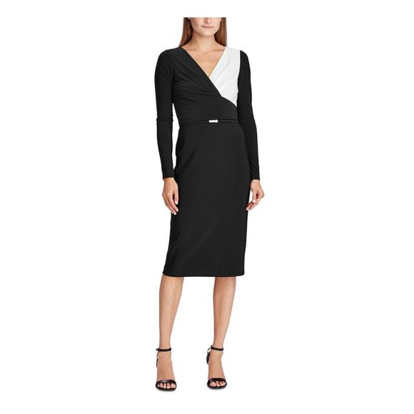 Ralph Lauren Women's Sleeveless Fit Flare Dress, Size 4P by Vanessa Jane