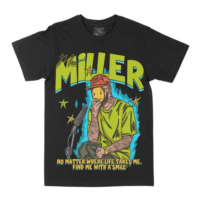 Mac Miller "Smile" Graphic Tee by Obsessed with graphic tees