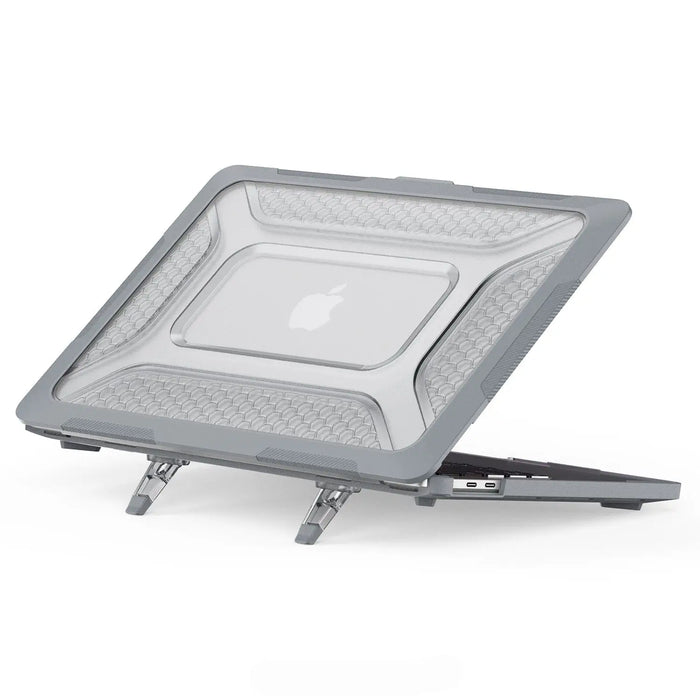 MacBook Air 15" (M3 - M5) with Adjustable Stand Case - Shock-Absorbing | Raider Ultra-Duty Series by Zerodamage Sahara Case LLC