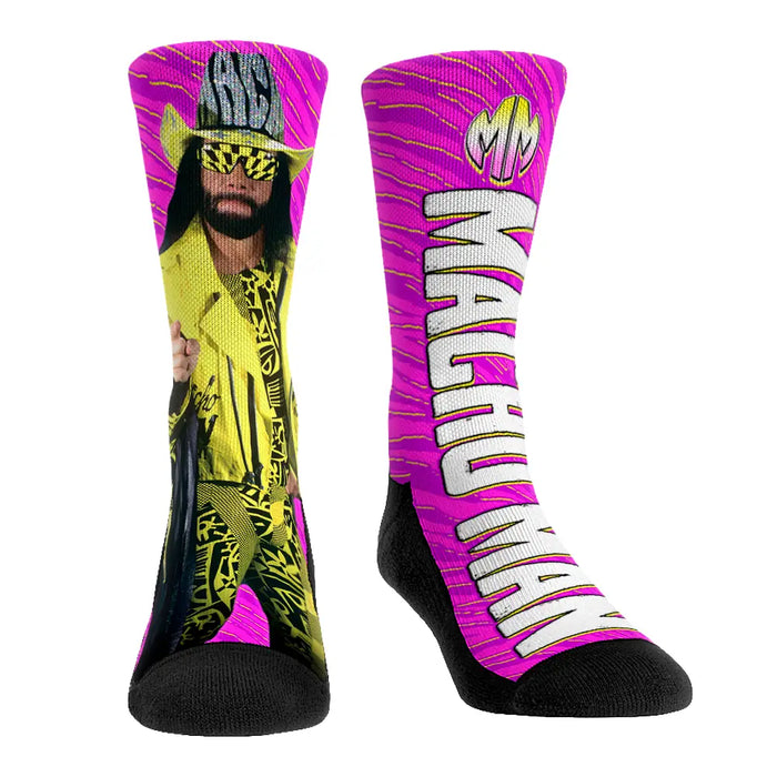 Macho Man - Big Wrestler by Rock 'Em Socks