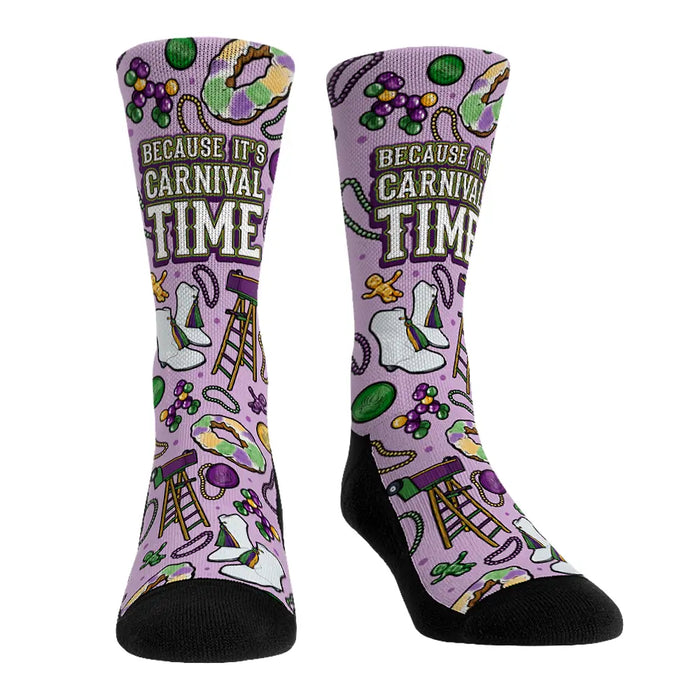 Mardi Gras - Carnival Time by Rock 'Em Socks