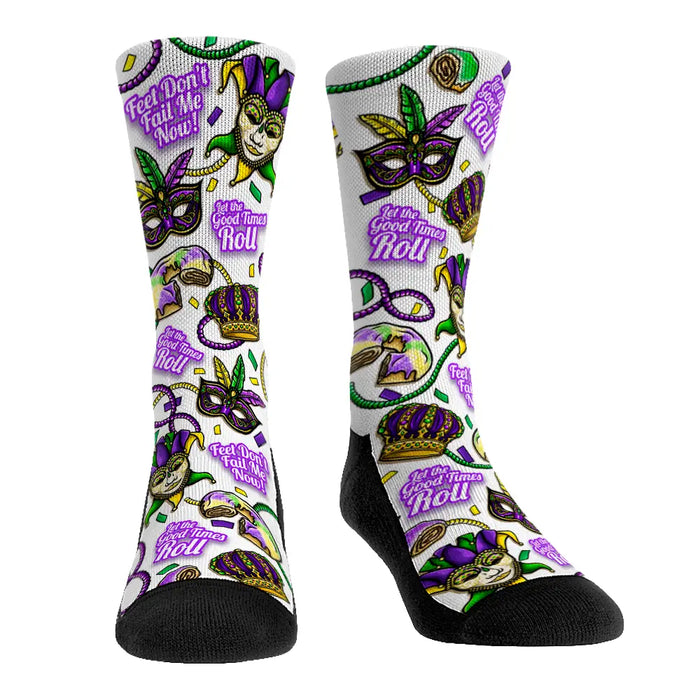 Mardi Gras - Masquerade by Rock 'Em Socks