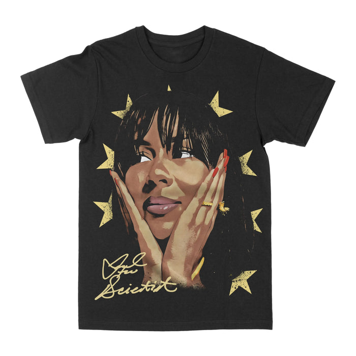 Mariah The Scientist "Big Face Stars" Graphic Tee by Obsessed with graphic tees