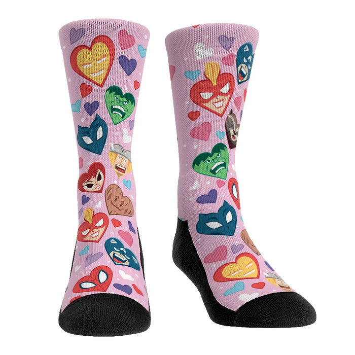 Marvel - Hearts All-Over by Rock 'Em Socks