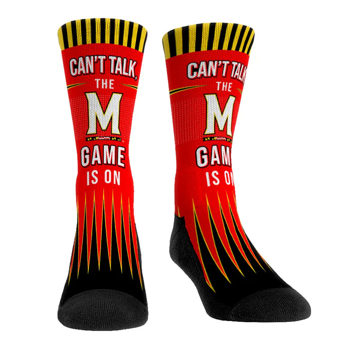 Maryland Terrapins - Can't Talk by Rock 'Em Socks