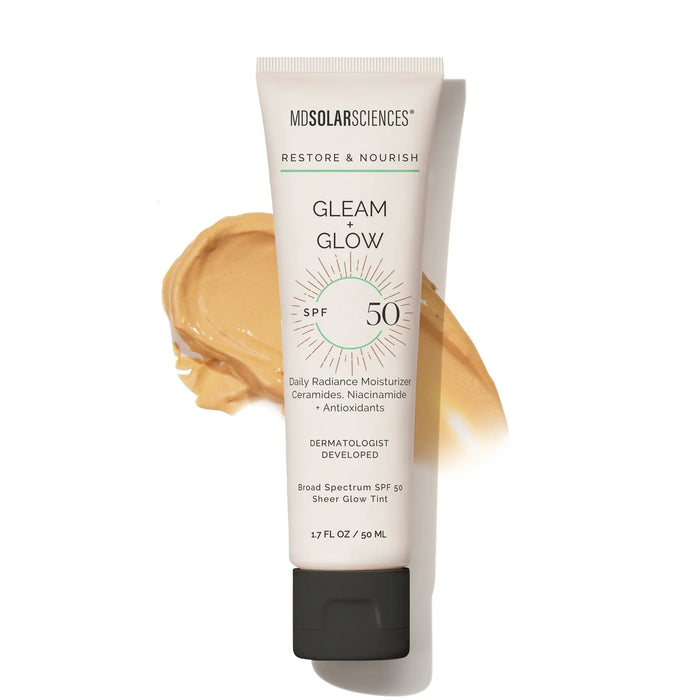 MDSolarSciences Gleam + Glow SPF 50 1.7 OZ by Nava Beauty