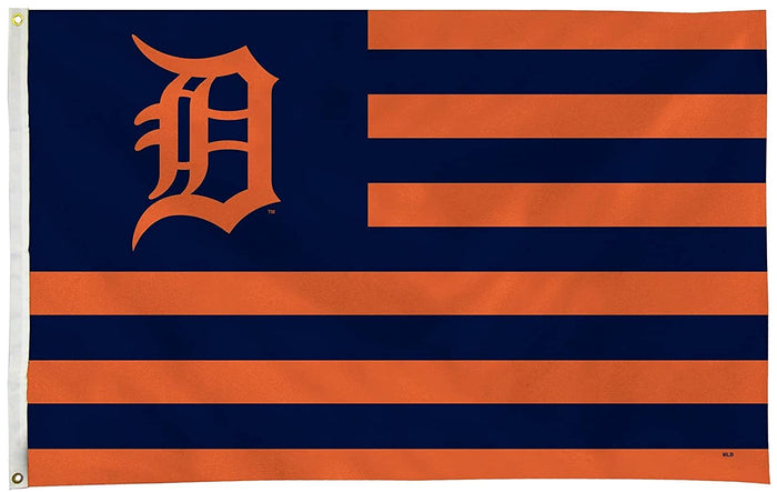 Detroit Tigers Flag Banner Country Design 3x5 Premium with Metal Grommets Outdoor House Baseball