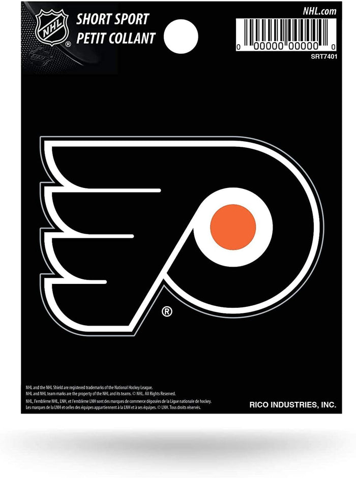 Philadelphia Flyers 3" Short Sport Decal