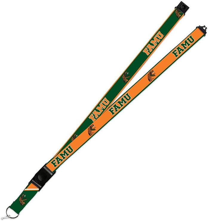 Florida A&M Rattlers Lanyard Keychain 2-sided Breakaway Clip University