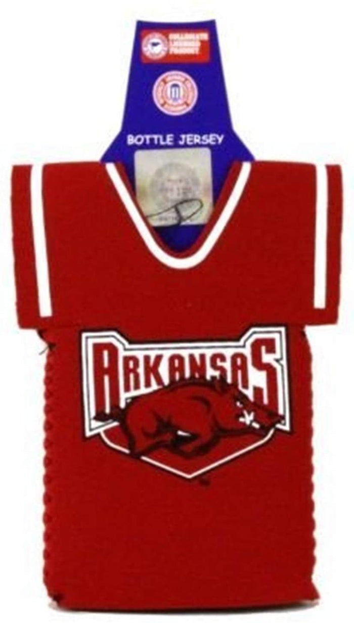 Arkansas Razorbacks 2-Pack Jersey Design Bottle Neoprene Beverage Insulator Holder University of