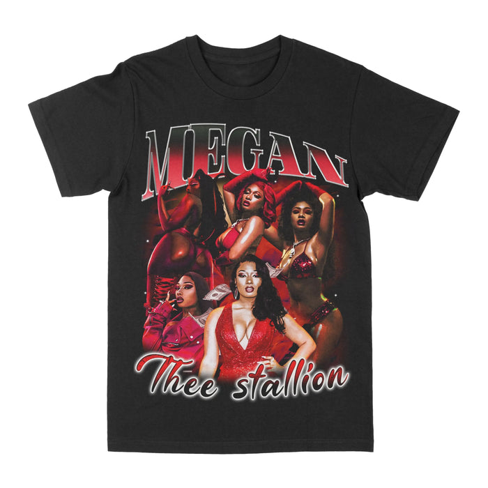Megan Thee Stallion Red Graphic Tee by Obsessed with graphic tees