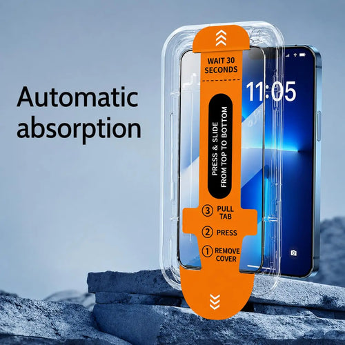 Merchsection Tempered Glass Screen Protector for iPhone 17 Pro, 2 Pack by Merchsection