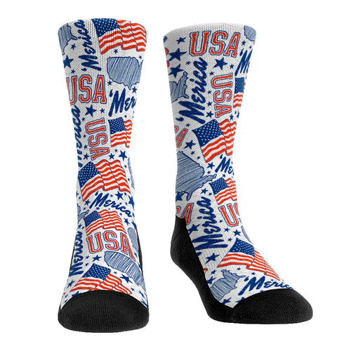 'Merica Sketch by Rock 'Em Socks