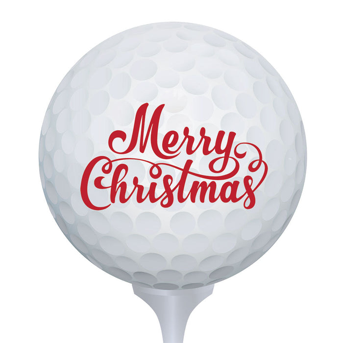 Merry Christmas Golf Ball by B3 Customs