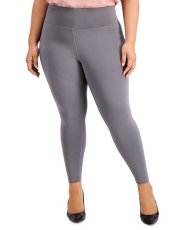 Inc International Concepts Plus Size Compression Leggings by Vanessa Jane