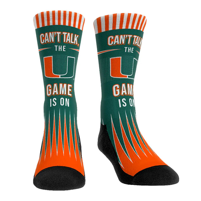 Miami Hurricanes - Can't Talk by Rock 'Em Socks
