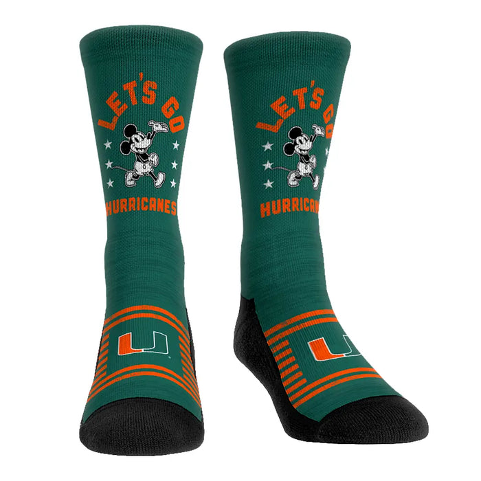 Miami Hurricanes - Disney - Let's Go! by Rock 'Em Socks