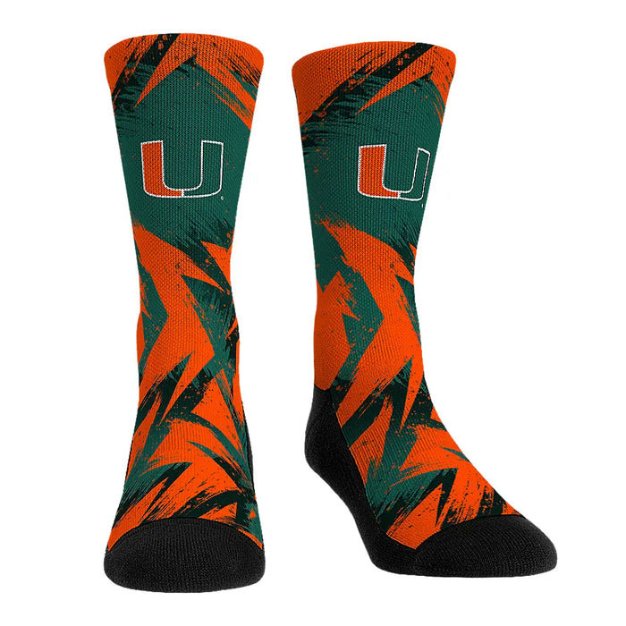 Miami Hurricanes - Game Paint by Rock 'Em Socks