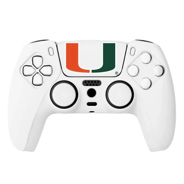 Miami Hurricanes PS5 Touchpad Stickers by Varsity Gripz