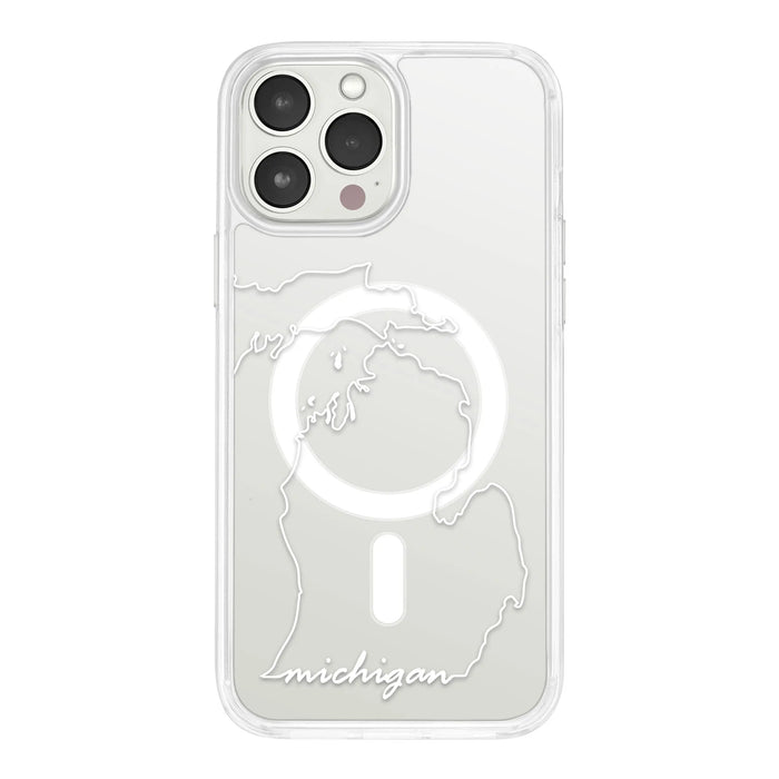 Michigan HD Apple iPhone 15 Series Mag-Safe Phone Case by Affinity Bands