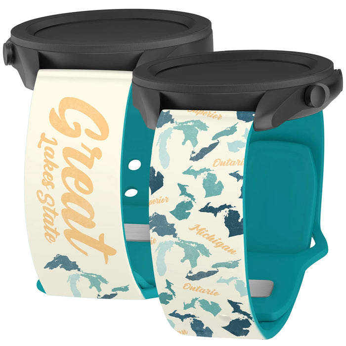 Michigan HD Watchband for Samsung, Garmin, Fossil, and More by Affinity Bands