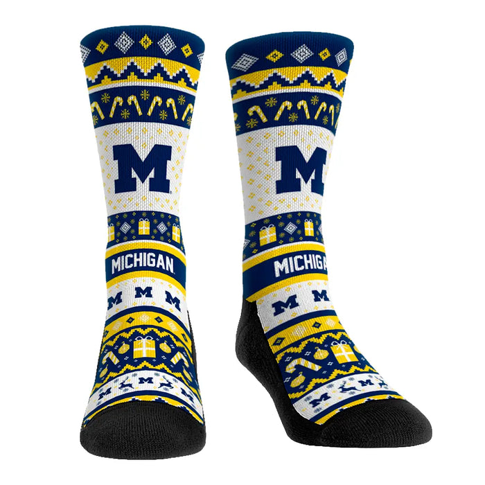 Michigan Wolverines - Tacky Sweater by Rock 'Em Socks
