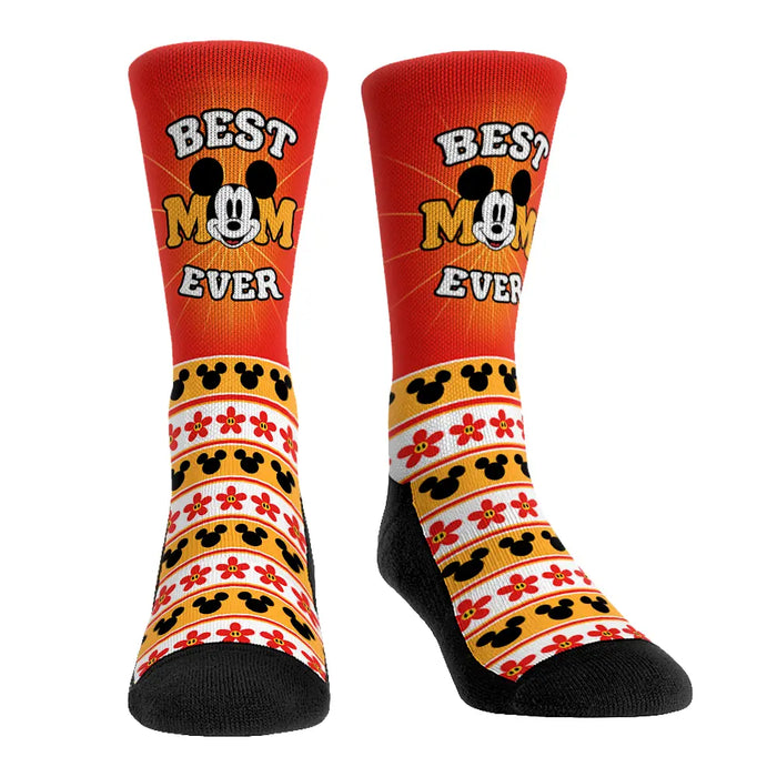 Mickey and Friends - Best Mom Ever (Mickey) by Rock 'Em Socks