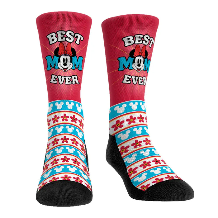 Mickey and Friends - Best Mom Ever (Minnie) by Rock 'Em Socks