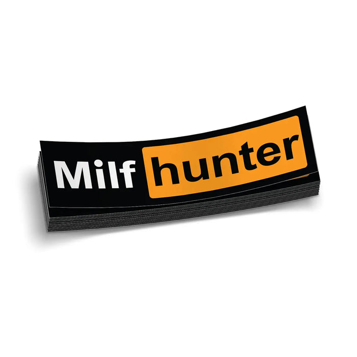 MILF Hunter - Hard Hat Decal by Armed American Supply