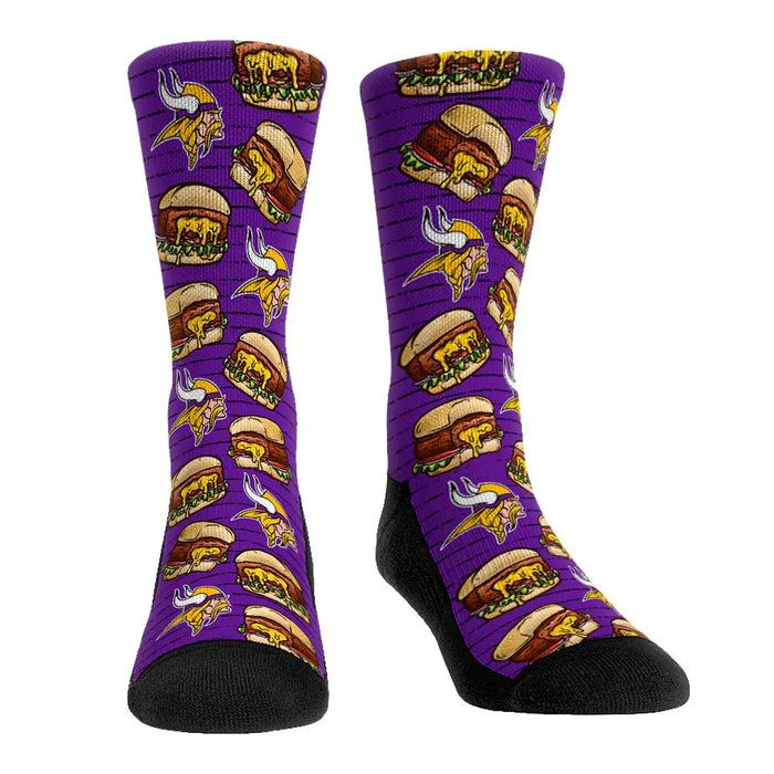 Minnesota Vikings - Juicy Lucy Burger by Rock 'Em Socks