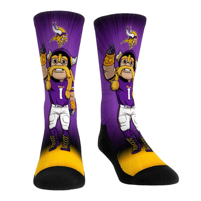 Minnesota Vikings - Mascot Pump Up! by Rock 'Em Socks