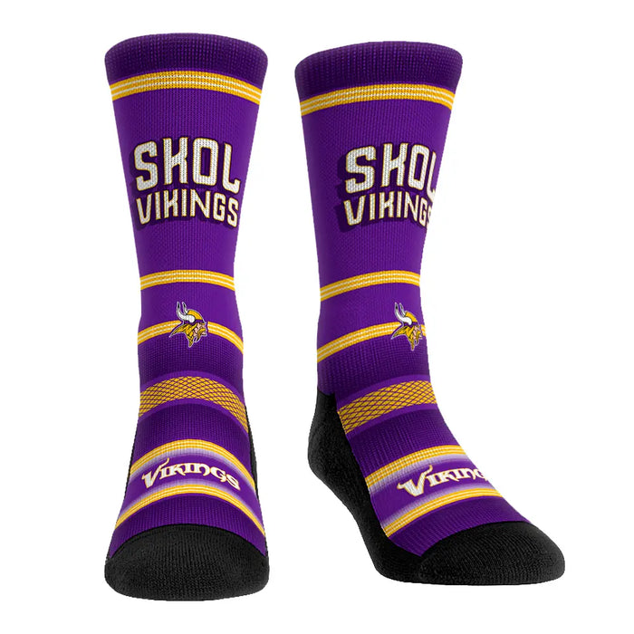 Minnesota Vikings - SKOL Vikings by Rock 'Em Socks