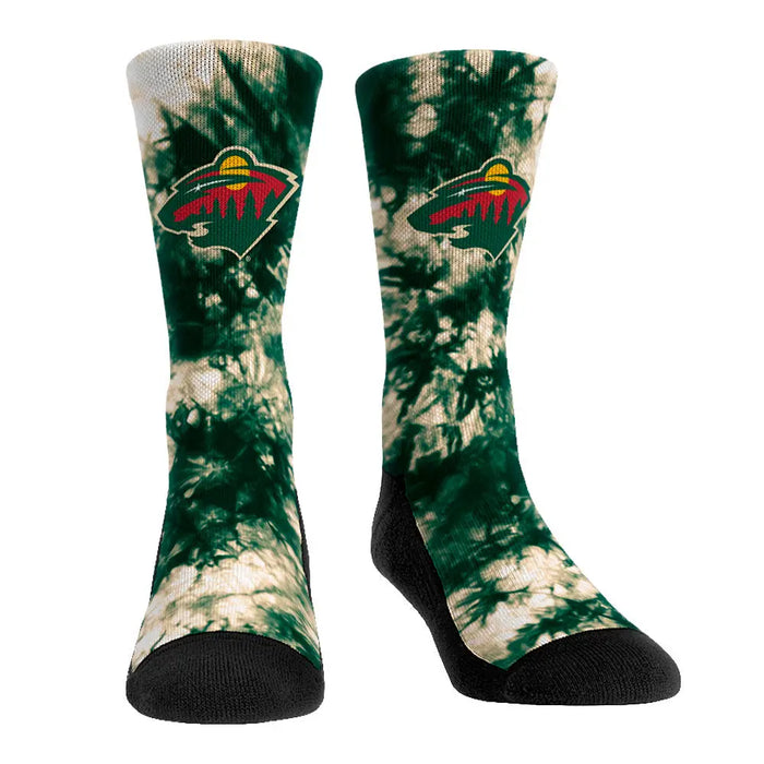 Minnesota Wild - Team Tie Dye by Rock 'Em Socks