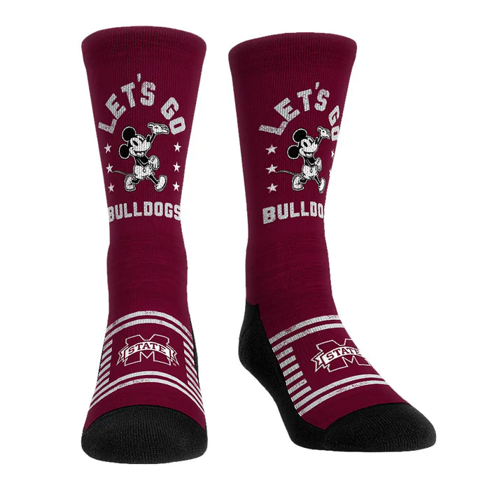 Mississippi State Bulldogs - Disney - Let’s Go! by Rock 'Em Socks