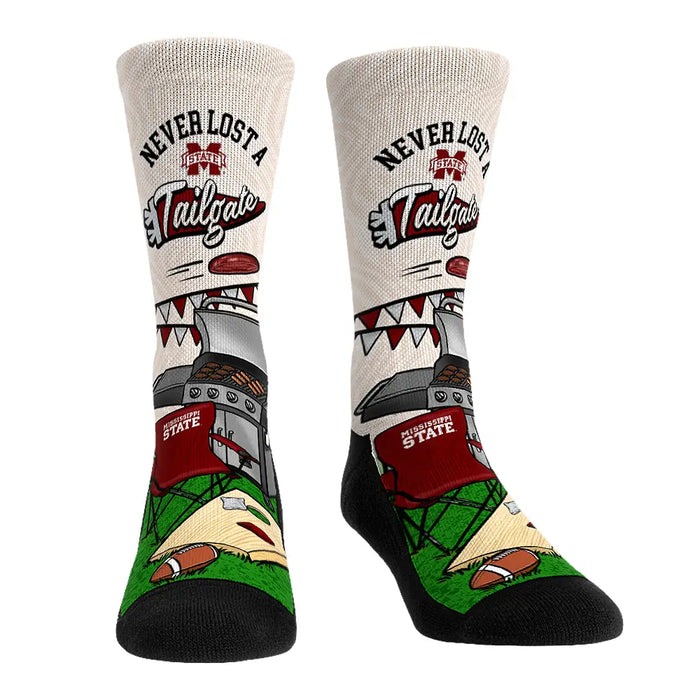 Mississippi State Bulldogs - Never Lost a Tailgate by Rock 'Em Socks