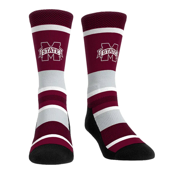 Mississippi State Bulldogs - Tech Stripe by Rock 'Em Socks