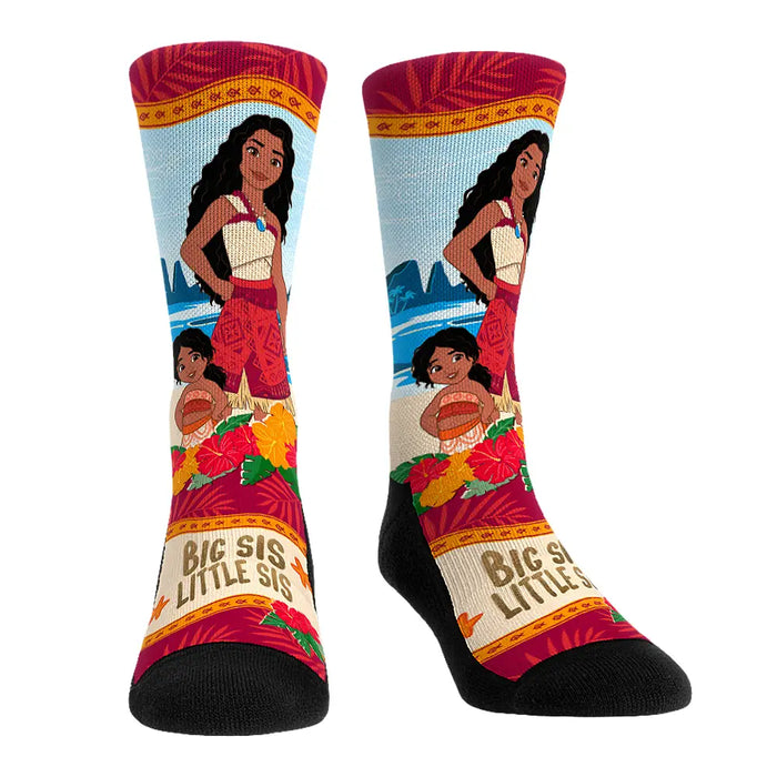 Moana 2 - Big Sis Little Sis by Rock 'Em Socks